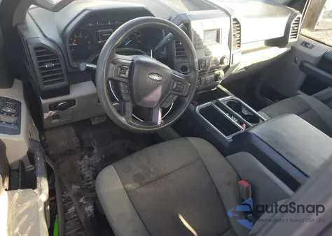 2018 Ford F150 Super Cab из США, поврежденный, VIN 1FTEX1C56JKD87366